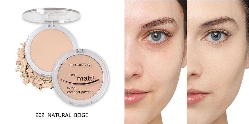 Phoera Compact Foundation Pressed Powder - Image 4