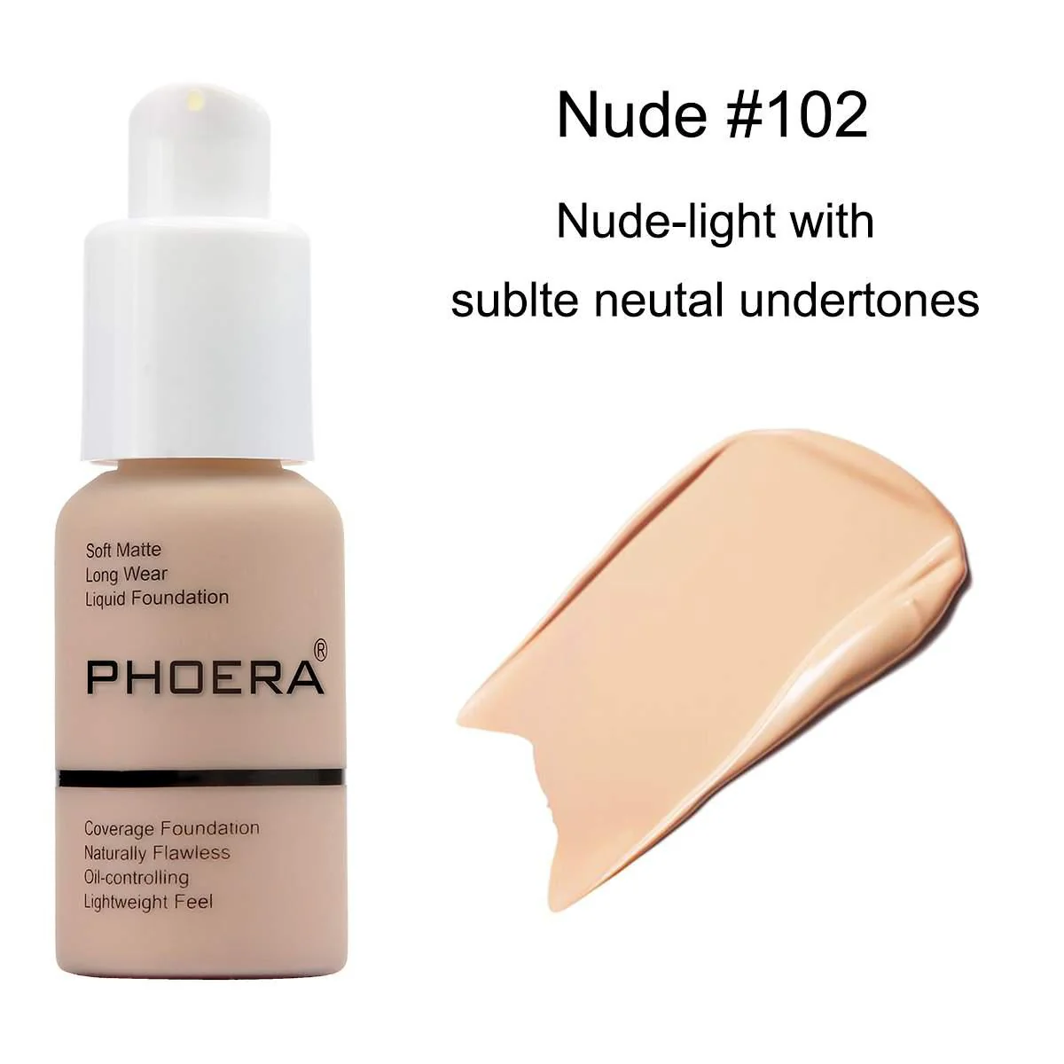 Phoera Matte Liquid Foundation - Image 5