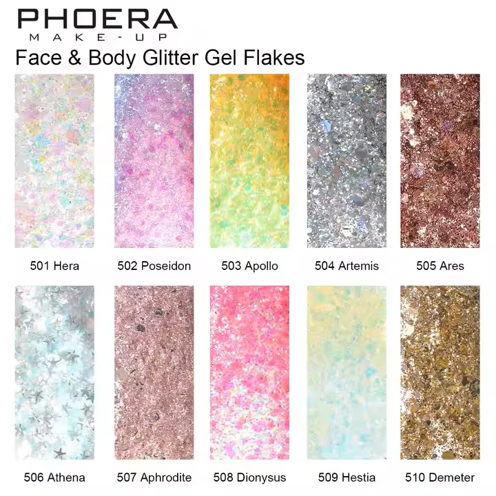 Phoera Glitter Gel Flakes - Image 3