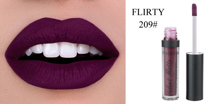 Phoera Long Lasting Velvet Matte Liquid Lipstick - Image 10