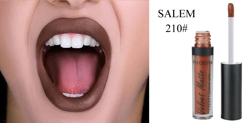 Phoera Long Lasting Velvet Matte Liquid Lipstick - Image 11
