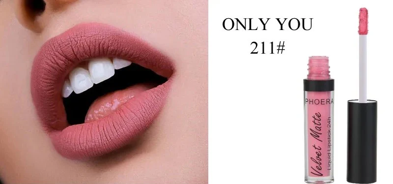 Phoera Long Lasting Velvet Matte Liquid Lipstick - Image 12