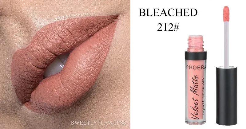 Phoera Long Lasting Velvet Matte Liquid Lipstick - Image 13