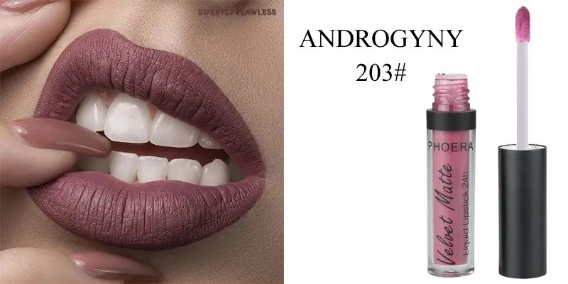 Phoera Long Lasting Velvet Matte Liquid Lipstick - Image 4