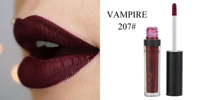 Phoera Long Lasting Velvet Matte Liquid Lipstick - Image 8