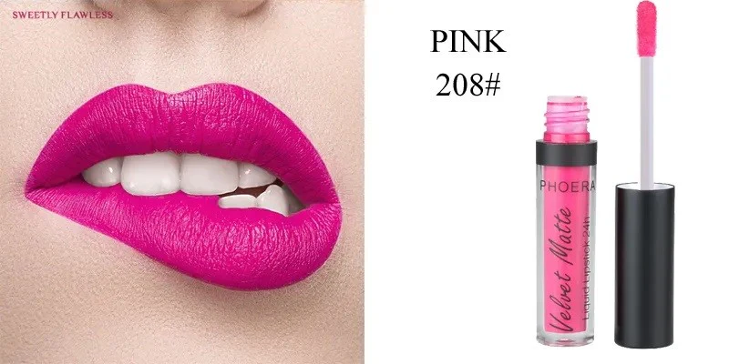 Phoera Long Lasting Velvet Matte Liquid Lipstick - Image 9
