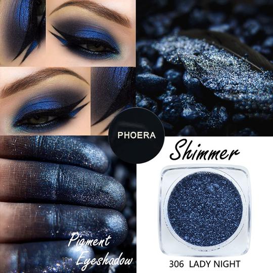 Phoera Pigment Shimmer Eyeshadow Powder - Image 7