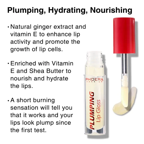 Phoera Plumping Lip Gloss - Image 3